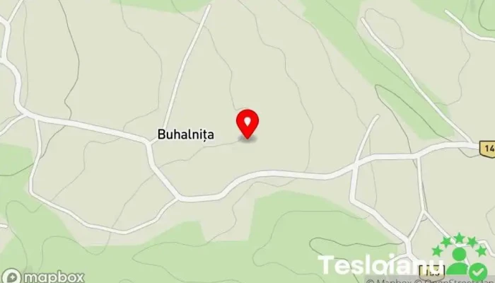 hartă a Buhalnița  în Buhalnița