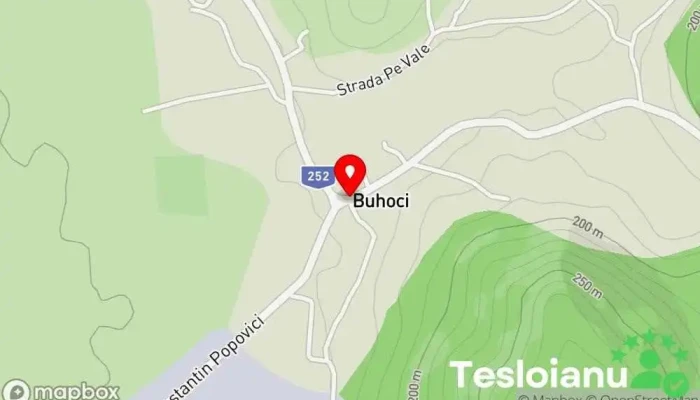 hartă a Buhoci  în Buhoci