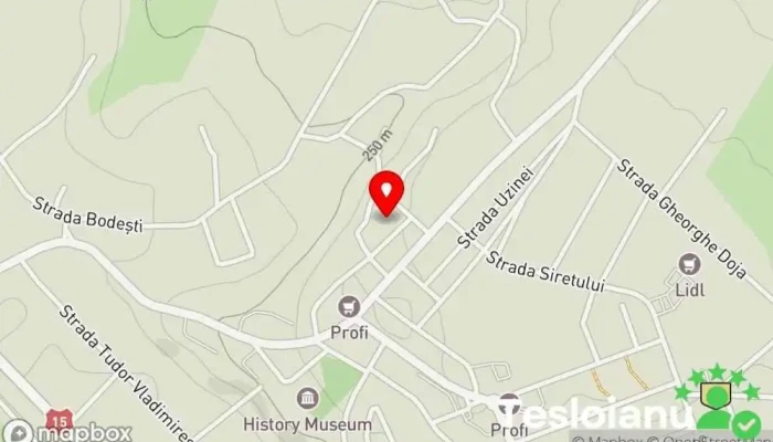 hartă a Buhuși  în Buhuși