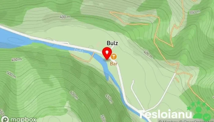 hartă a Bulz  în Bulz