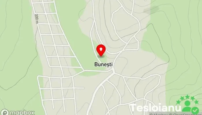 hartă a Buneşti  în Buneşti