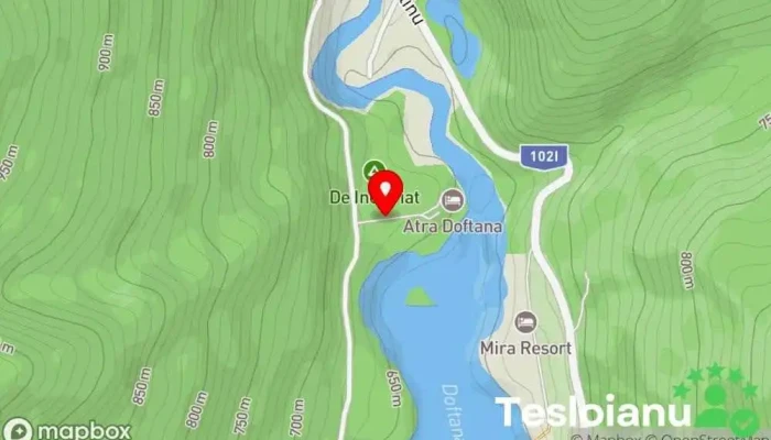 hartă a Cabana Casuta de Ciocolata Cabană, Unitate de cazare rurală, Hotel în Teșila