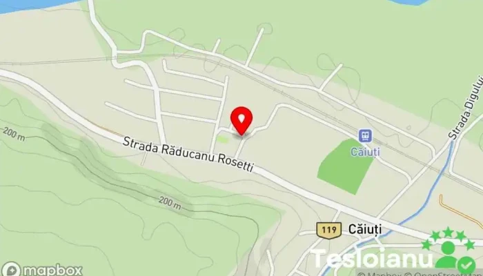 hartă a Căiuți  în Căiuți