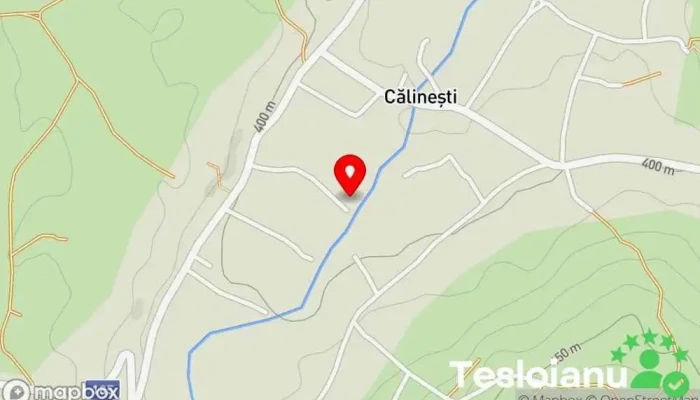 hartă a Călinești  în Călinești