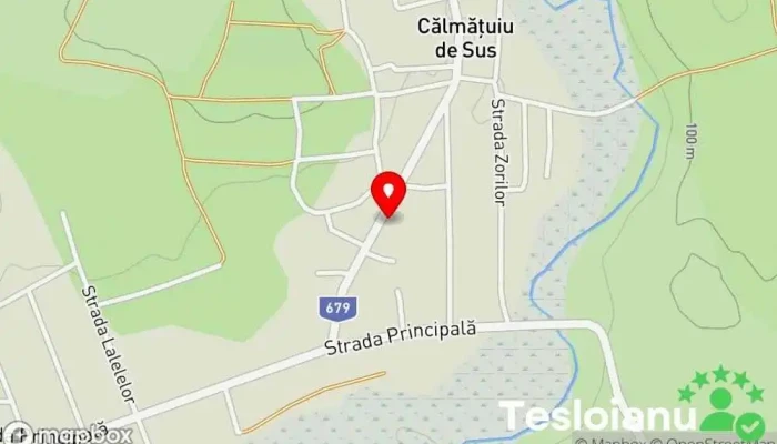 hartă a Călmăţuiu de Sus  în Călmăţuiu de Sus