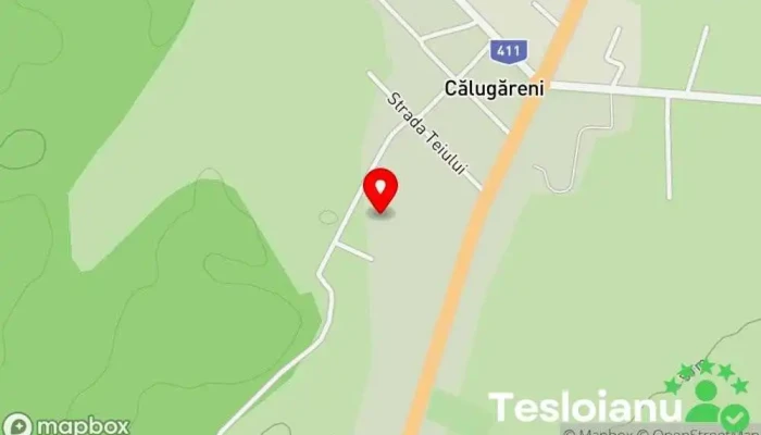 hartă a Călugăreni  în Călugăreni