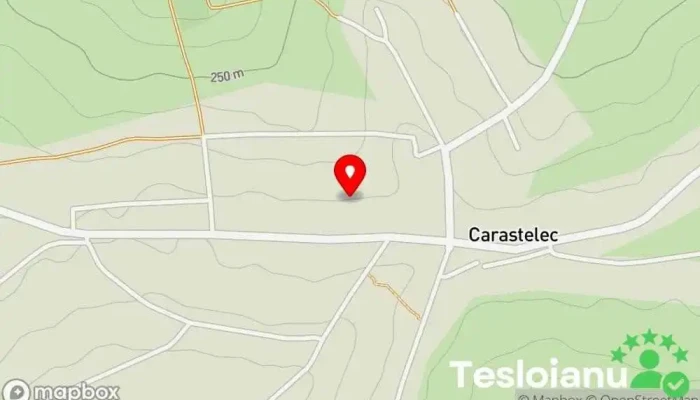 hartă a Carastelec  în Carastelec