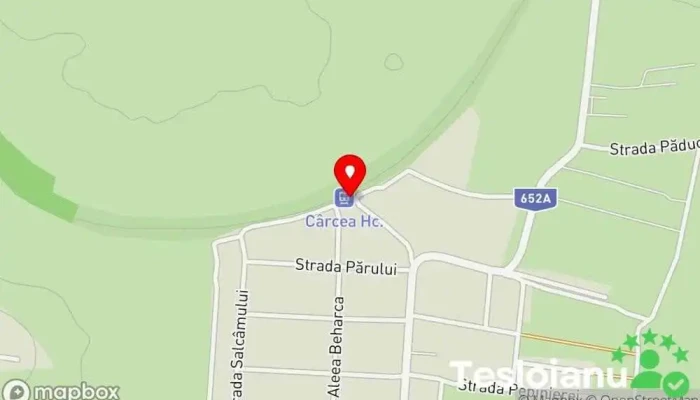 hartă a Cârcea Gară în Cârcea