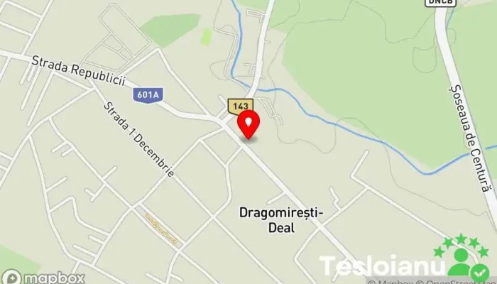 hartă a Carmangeria Godac Măcelărie în Dragomirești-Deal