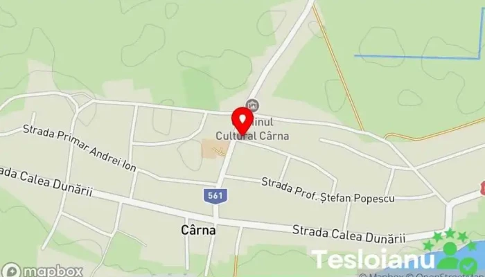 hartă a Cârna  în Cârna