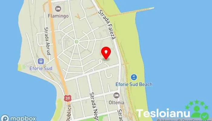 hartă a Casa Ancuta (Ancuta A-B) Eforie Sud Cazare în Eforie Sud