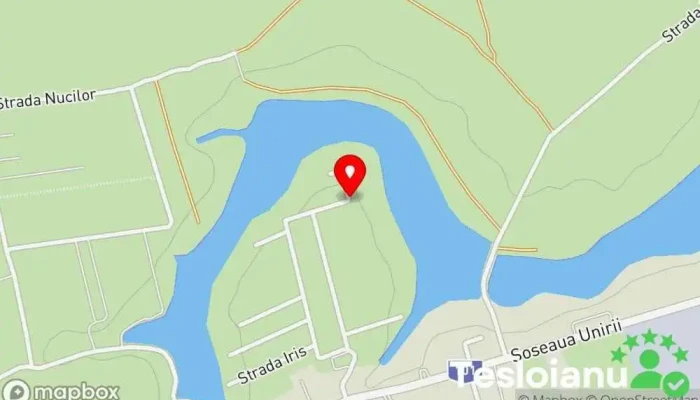 hartă a Casa de la Lac Cazare în regim hotelier în Balotești