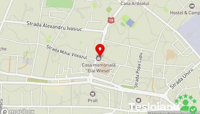 hartă a Casa Iurca de Călineşti Restaurant în Sighetu Marmației
