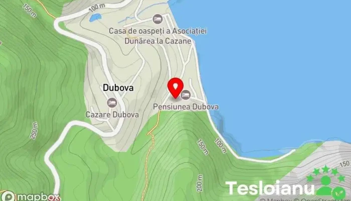 hartă a Casa La Locanda Casă de vacanță, Bed & Breakfast, Cazare la gazdă în Dubova
