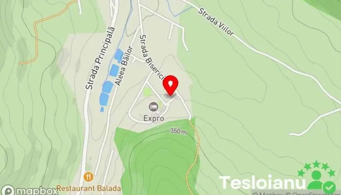 hartă a Casa Sasului Pensiune în Bazna