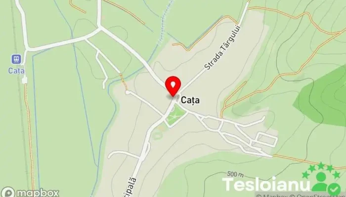 hartă a Cața  în Cața