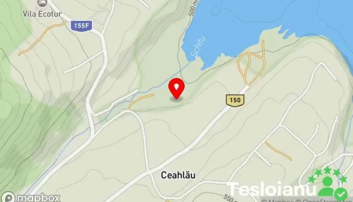 hartă a Ceahlău  în Ceahlău