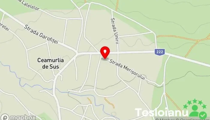 hartă a Ceamurlia de Sus  în Ceamurlia de Sus
