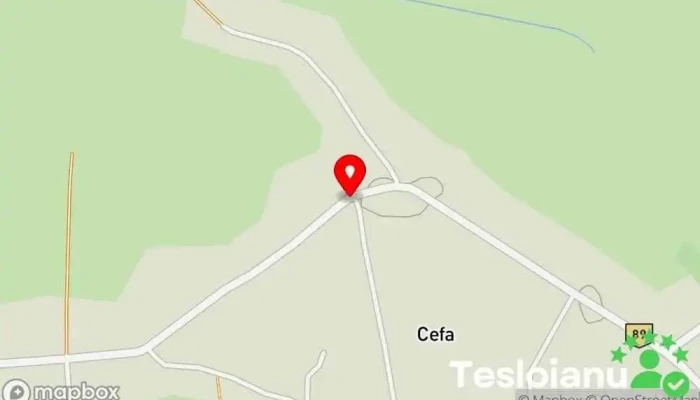 hartă a Cefa  în Cefa
