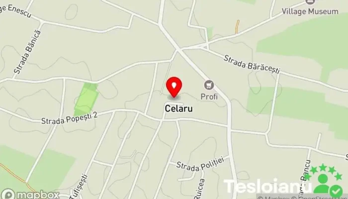 hartă a Celaru  în Celaru