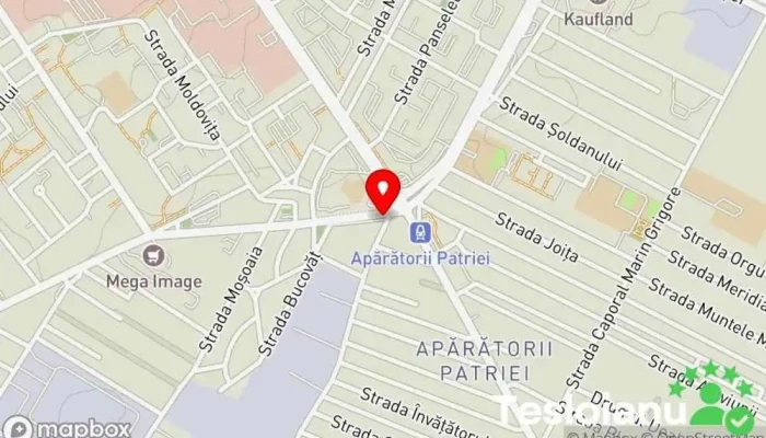 hartă a Centru de Copiat Chei și Tocilărie Aparătorii Patriei Servicii de duplicare chei în București