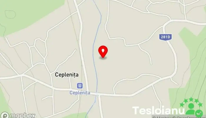 hartă a Ceplenița  în Ceplenița