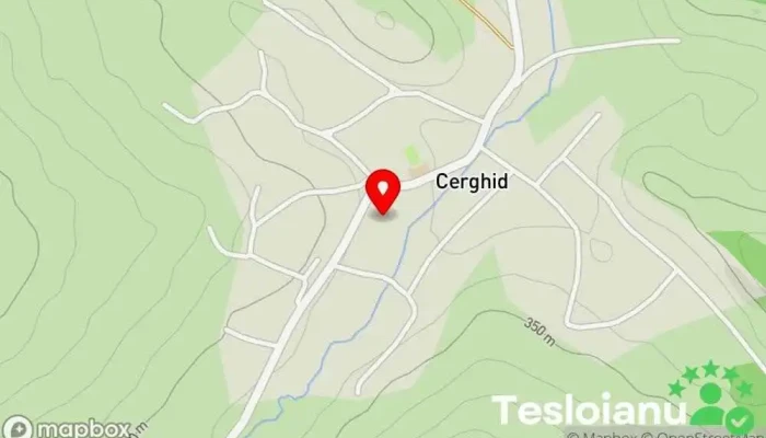 hartă a Cerghid  în Cerghid