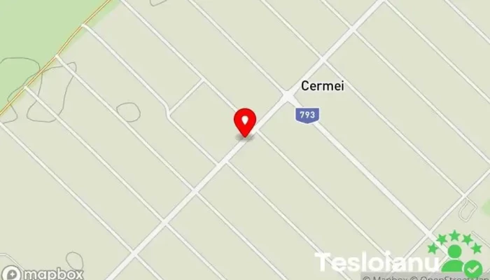 hartă a Cermei  în Cermei