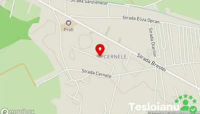 hartă a Cernele  în Craiova