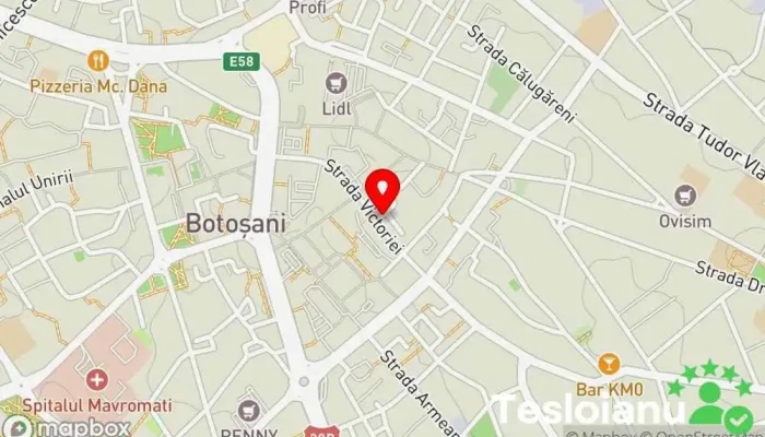 hartă a Chei Auto Botosani , Telecomenzi Auto Botosani , Chei Botosani Servicii de duplicare chei în Botoșani
