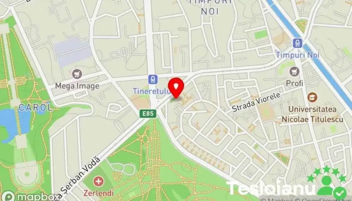 hartă a Chei Auto / Deblocari auto Servicii de duplicare chei în București