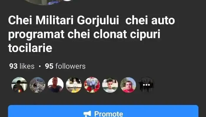 Chei Militari Gorjului Chei Chei Autoprogramat Chei Clonat Cipuri Tocilarie Videoclipuri - București