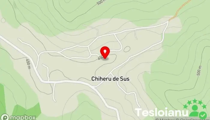 hartă a Chiheru de Sus  în Chiheru de Sus