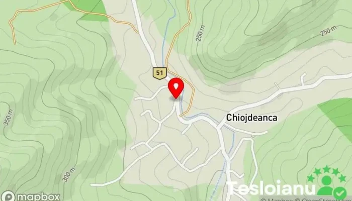 hartă a Chiojdeanca  în Chiojdeanca