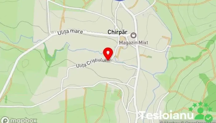 hartă a Chirpăr  în Chirpăr