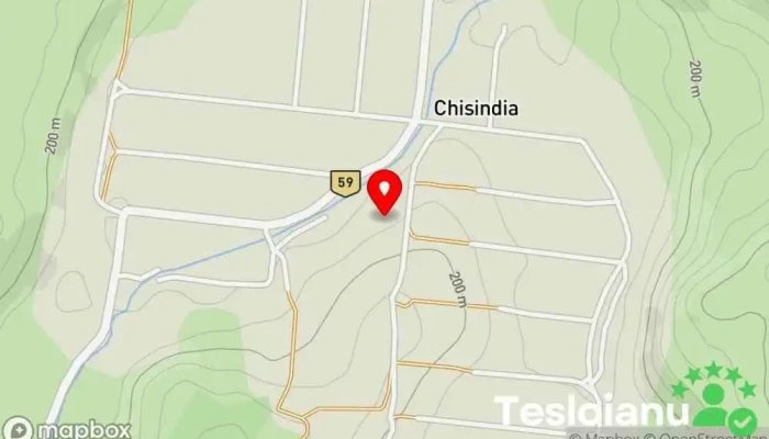 hartă a Chisindia  în Chisindia