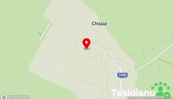 hartă a Chișlaz  în Chișlaz