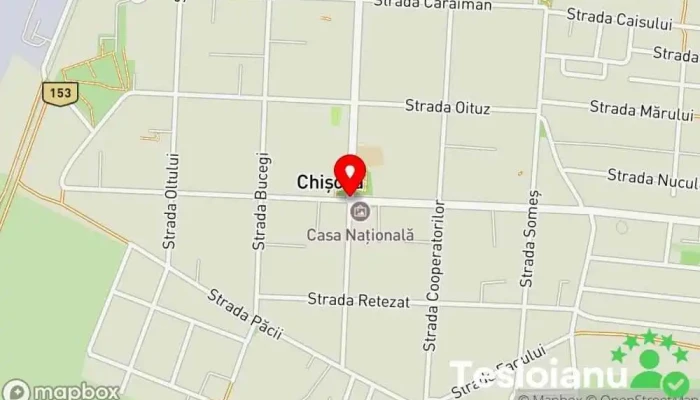 hartă a Chișoda  în Chișoda