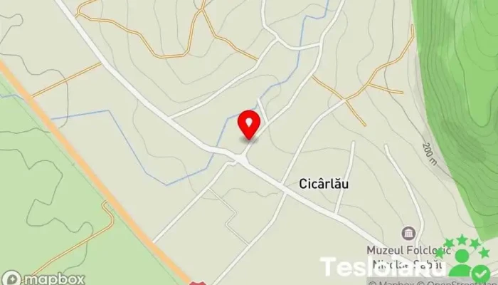 hartă a Cicârlău  în Cicârlău