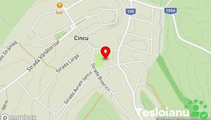 hartă a Cincu  în Cincu