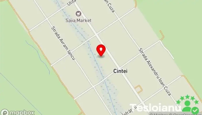 hartă a Cintei  în Cintei