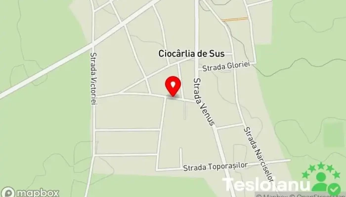 hartă a Ciocârlia de Sus  în Ciocârlia de Sus
