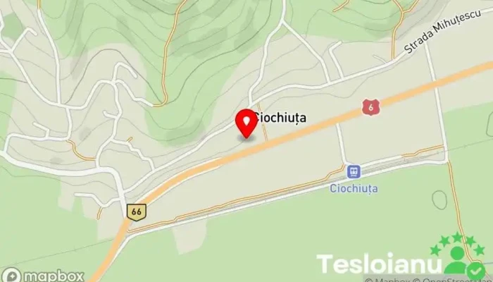 hartă a Ciochiuţa  în Ciochiuţa