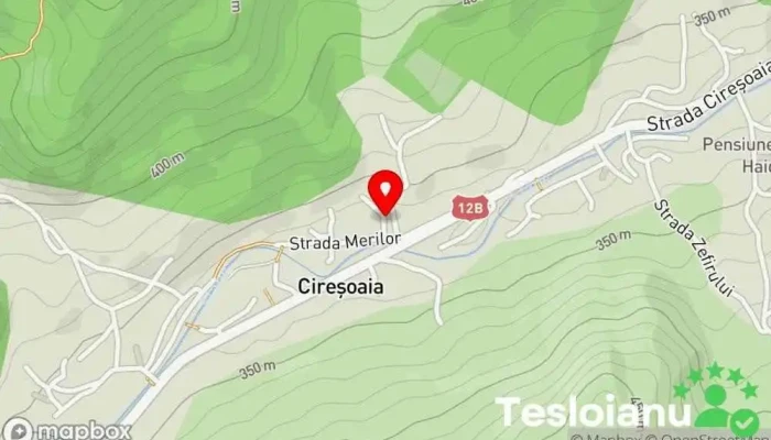 hartă a Cireșoaia  în Cireșoaia