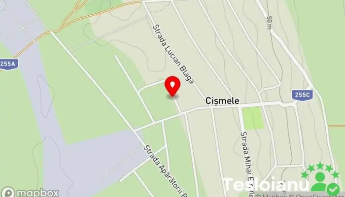 hartă a Cişmele  în Cişmele