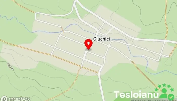 hartă a Ciuchici  în Ciuchici