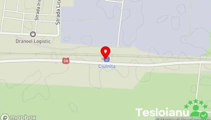 hartă a Ciulnița Gară în Dragalina