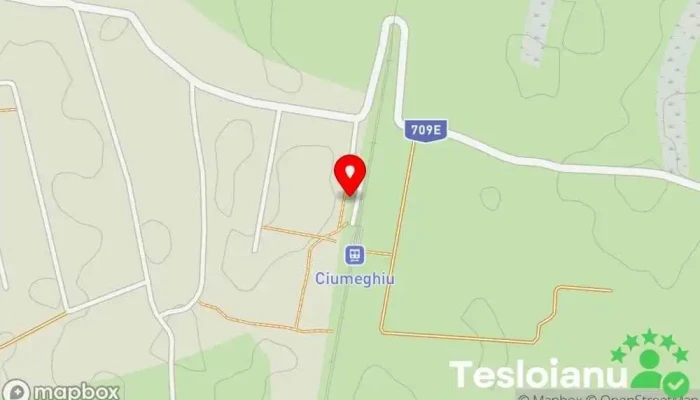 hartă a Ciumeghiu Gară în Acasă