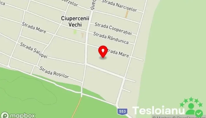 hartă a Ciupercenii Vechi  în Ciupercenii Vechi