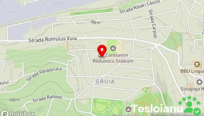 hartă a Claudiu Organizație neguvernamentală, Îngrijire pentru bătrâni în Cluj-Napoca